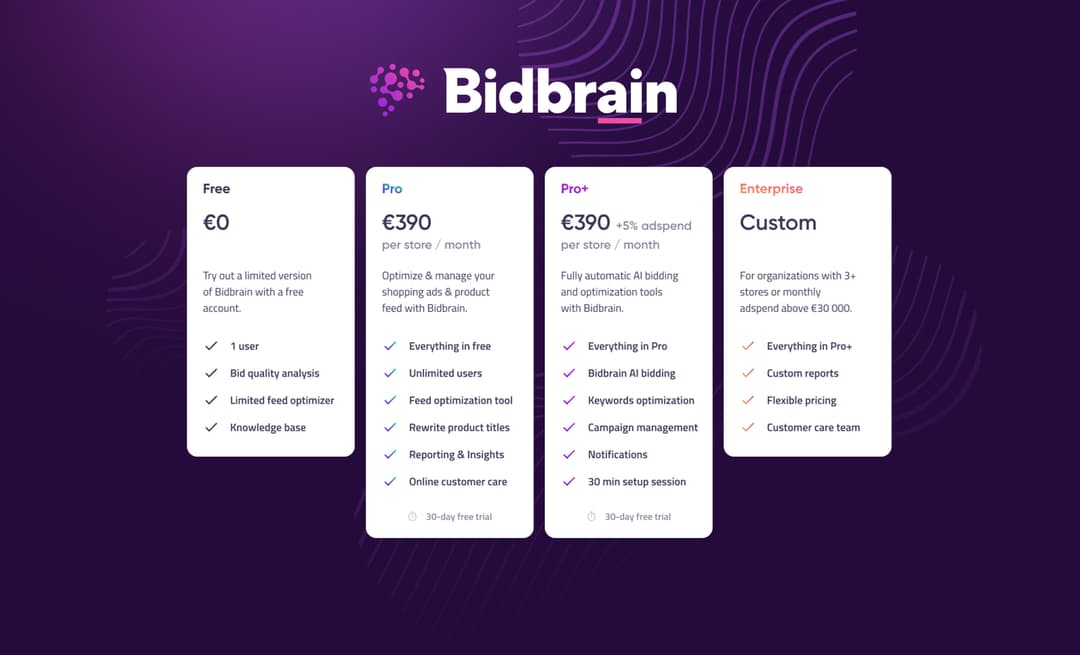 Bidbrain